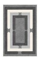 Covor, Sftkece047, 80x200 cm, Poliester, Antracit