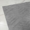 Covor, Dpelus, 80x300 cm, Poliester, Gri