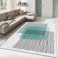 Covor, Alho Carpet-40A, 100x140 cm, Poliester, Multicolor