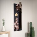 Decoratiune de perete, Barok, Otel, Dimensiuni: 31 x 104 cm, Multicolor
