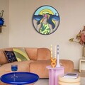 Decoratiune de perete, Sailor's Dream, Otel, Dimensiune: 69 x 69 cm (1 bucată), Multicolor