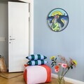 Decoratiune de perete, Sailor's Dream, Otel, Dimensiune: 69 x 69 cm (1 bucată), Multicolor