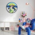 Decoratiune de perete, Sailor's Dream, Otel, Dimensiune: 69 x 69 cm (1 bucată), Multicolor