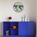 Decoratiune de perete, Sailor's Dream, Otel, Dimensiune: 69 x 69 cm (1 bucată), Multicolor
