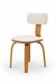 Scaun, Hanah Home, London, 44x79x43 cm, Lemn de fag, Natural