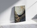Tablou decorativ, YNS-1035-45 x 70, Canvas, Lemn, Multicolor
