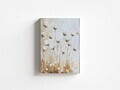 Tablou decorativ, YNS-1003-60 x 90, Canvas, Lemn, Multicolor