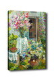 Tablou decorativ, Kanvas Tablo (50 x 70), Canvas, Rama din lemn (grosime 3 cm), Multicolor