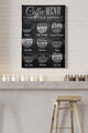 Tablou decorativ, Kanvas Tablo (70 x 100), Canvas, Rama din lemn (grosime 3 cm), Multicolor