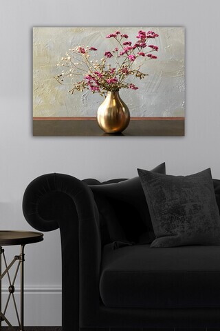 Tablou decorativ, 1042392238-5070, Canvas, Rama din lemn (grosime 3 cm), Multicolor