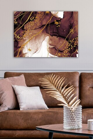 Tablou decorativ, 1393502147-5070, Canvas, Rama din lemn (grosime 3 cm), Multicolor