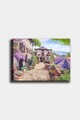 Tablou decorativ, 1516229474-5070, Canvas, Rama din lemn (grosime 3 cm), Multicolor