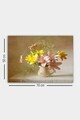 Tablou decorativ, 299593628-5070, Canvas, Rama din lemn (grosime 3 cm), Multicolor