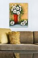 Tablou decorativ, 441470422-5070, Canvas, Rama din lemn (grosime 3 cm), Multicolor