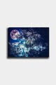 Tablou decorativ, 510249208-5070, Canvas, Rama din lemn (grosime 3 cm), Multicolor