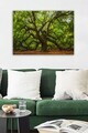 Tablou decorativ, 553671223-5070, Canvas, Rama din lemn (grosime 3 cm), Multicolor