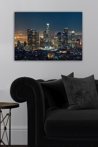 Tablou decorativ, 556513009-5070, Canvas, Rama din lemn (grosime 3 cm), Multicolor