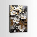 Tablou decorativ, KNV10106, Canvas, Rama din lemn (grosime 3 cm), Multicolor