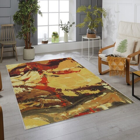 Covor, Kenji, 160x230 cm, Poliester, Multicolor