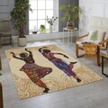 Covor, Flynn, 160x230 cm, Poliester, Multicolor