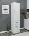 Dulap multifunctional, Hanah Home, Modera, 40x181.8x40 cm, PAL, Alb