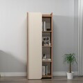 Corp biblioteca, Hanah Home, Suave, 60x160x35 cm, PAL, Nuc / Bej