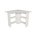 Masa de bucatarie, Hanah Home, Corner, 80x73.8x80 cm, PAL, Alb