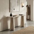 Consola, Hanah Home, Zen, 120x75x35 cm, PAL, Travertin