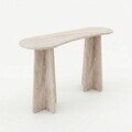 Consola, Hanah Home, Zen, 120x75x35 cm, PAL, Travertin