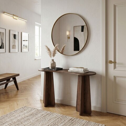 Consola, Hanah Home, Zen, 120x75x35 cm, PAL, Maro