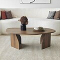 Masuta de cafea, Hanah Home, Nova, 100x35x60 cm, PAL, Maro