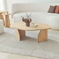 Masuta de cafea, Hanah Home, Nova, 100x35x60 cm, PAL, Maro