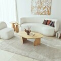Masuta de cafea, Hanah Home, Nova, 100x35x60 cm, PAL, Maro