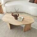 Masuta de cafea, Hanah Home, Nova, 100x35x60 cm, PAL, Maro