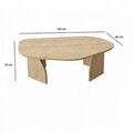 Masuta de cafea, Hanah Home, Nova, 100x35x60 cm, PAL, Maro