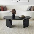 Masuta de cafea, Hanah Home, Nova, 100x35x60 cm, PAL, Negru