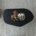 Masuta de cafea, Hanah Home, Nova, 100x35x60 cm, PAL, Negru