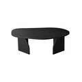 Masuta de cafea, Hanah Home, Nova, 100x35x60 cm, PAL, Negru
