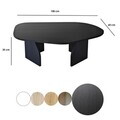 Masuta de cafea, Hanah Home, Nova, 100x35x60 cm, PAL, Negru
