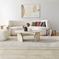 Masuta de cafea, Hanah Home, Nova, 100x35x60 cm, PAL, Travertin / Fumure