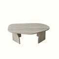 Masuta de cafea, Hanah Home, Nova, 100x35x60 cm, PAL, Travertin / Fumure