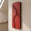 Tablou decorativ, Aterna Red, MDF, Dimensiune: 24 x 68 cm, Rosu