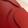 Tablou decorativ, Aterna Red, MDF, Dimensiune: 24 x 68 cm, Rosu