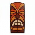 Tablou decorativ, Okha, MDF, Dimensiuni: 33 x 68 cm, Multicolor