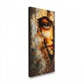 Tablou decorativ, Rusta, MDF, Dimensiuni: 33 x 68 cm, Multicolor
