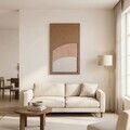 Tablou decorativ, Nexa, MDF, Dimensiuni: 33 x 68 cm, Multicolor