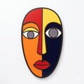 Tablou decorativ, Lena, MDF, Dimensiuni: 40 x 68 cm, Multicolor