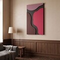 Tablou decorativ, Rhodes, MDF, Dimensiuni: 40 x 68 cm, Multicolor