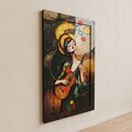 Tablou decorativ, Melos, MDF, Dimensiuni: 40 x 68 cm, Multicolor