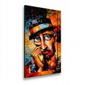 Tablou decorativ, Gusto, MDF, Dimensiuni: 40 x 68 cm, Multicolor